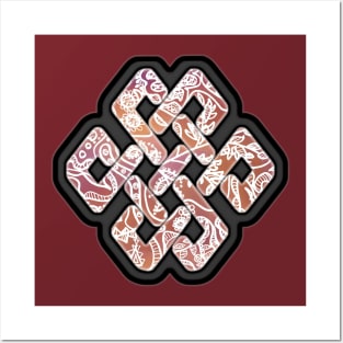 Buddhist Knot - Infinite Love and Understanding Posters and Art